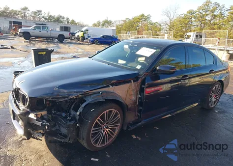 2020 BMW 540I xDrive из США, поврежденный, VIN WBAJS3C01LCD85955